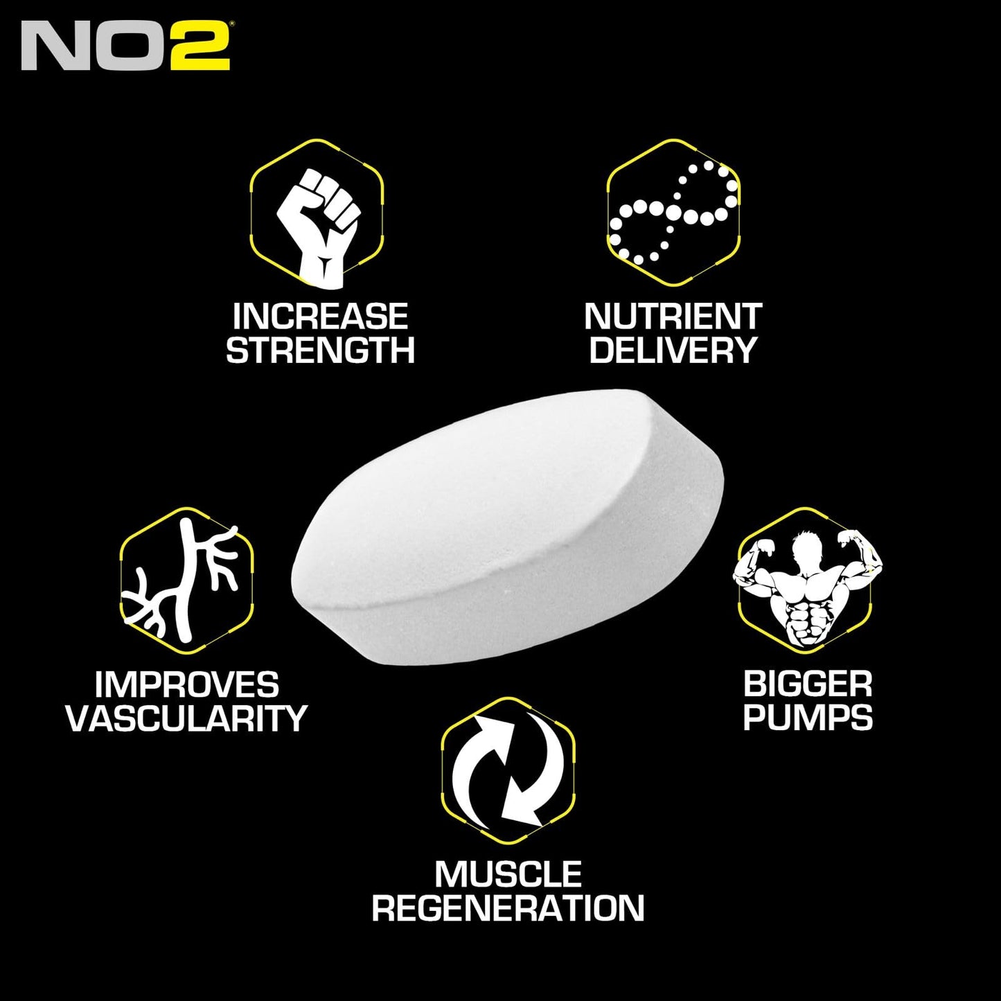 MRI Performance NO2 Nitric Oxide Booster Caplets 90 Count