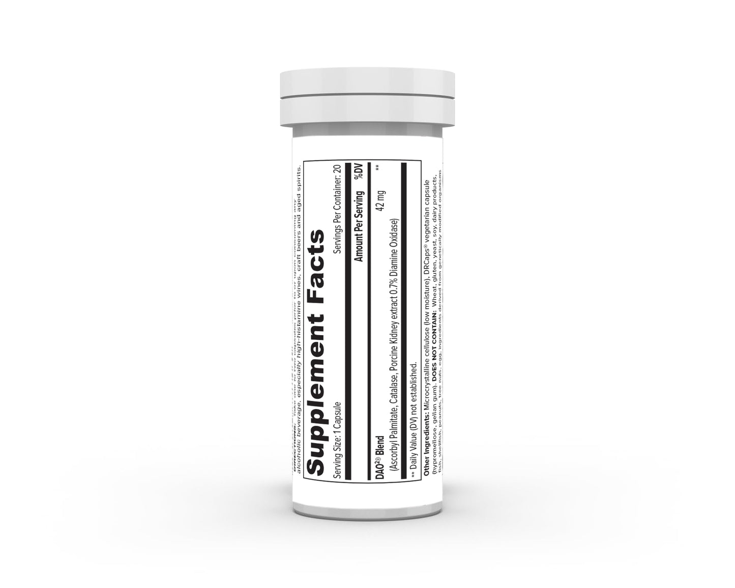 Omne Diem DrinkHD DAO Enzyme with Diamine Oxidase Capsules 60