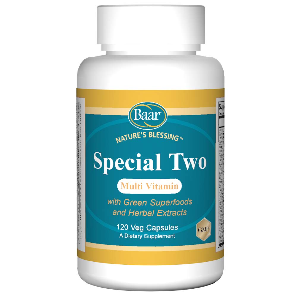 Baar Special Two Multivitamin Capsules, 120