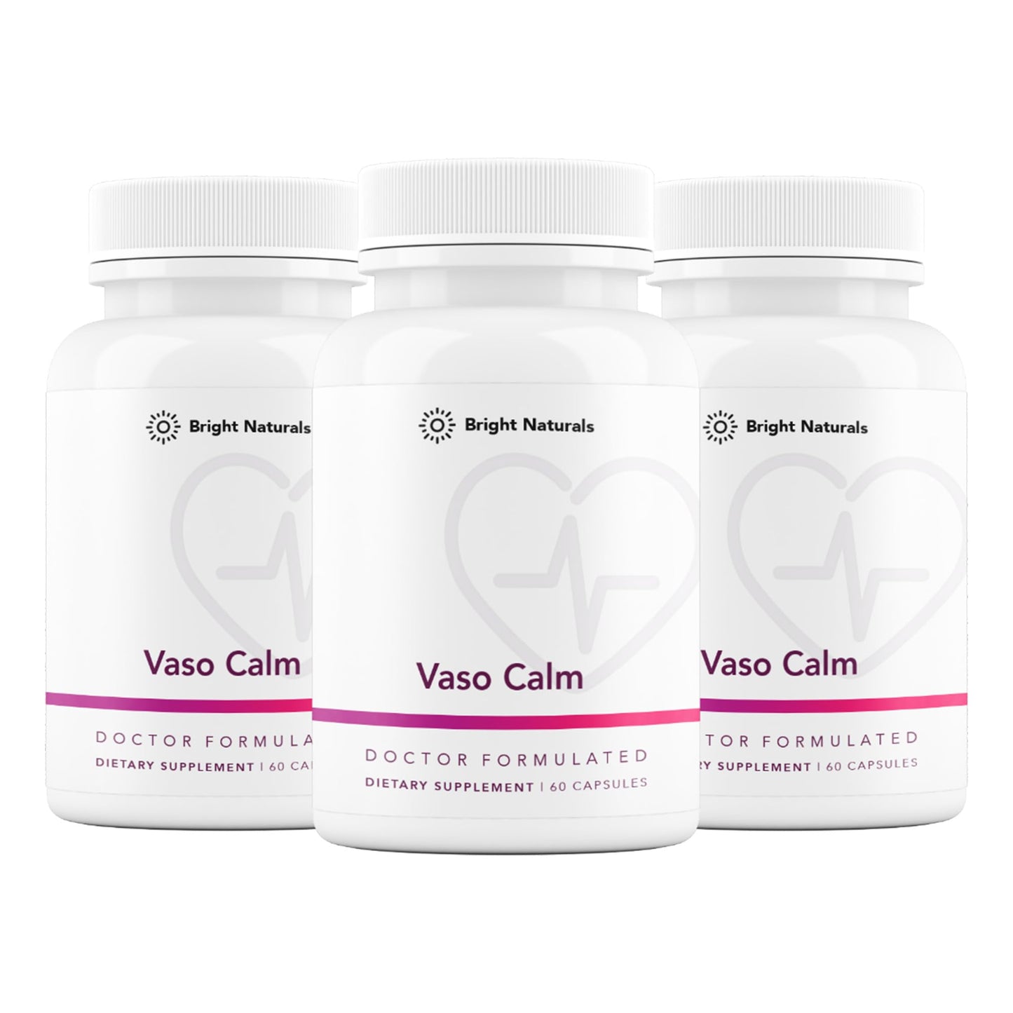 Bright Naturals Vaso Calm 180 Capsules