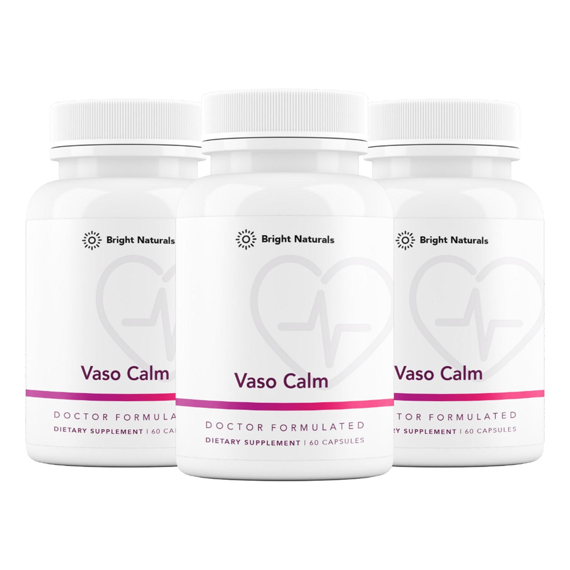 Bright Naturals Vaso Calm 180 Capsules