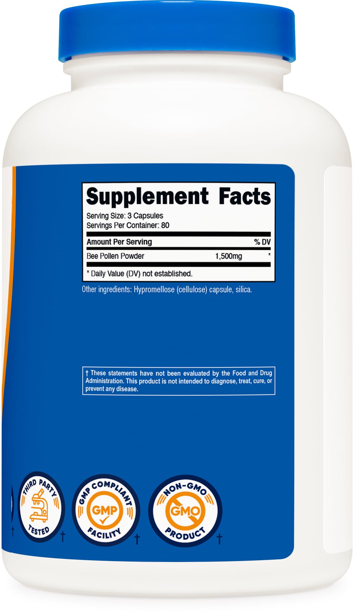 Nutricost Bee Pollen 240 Capsules