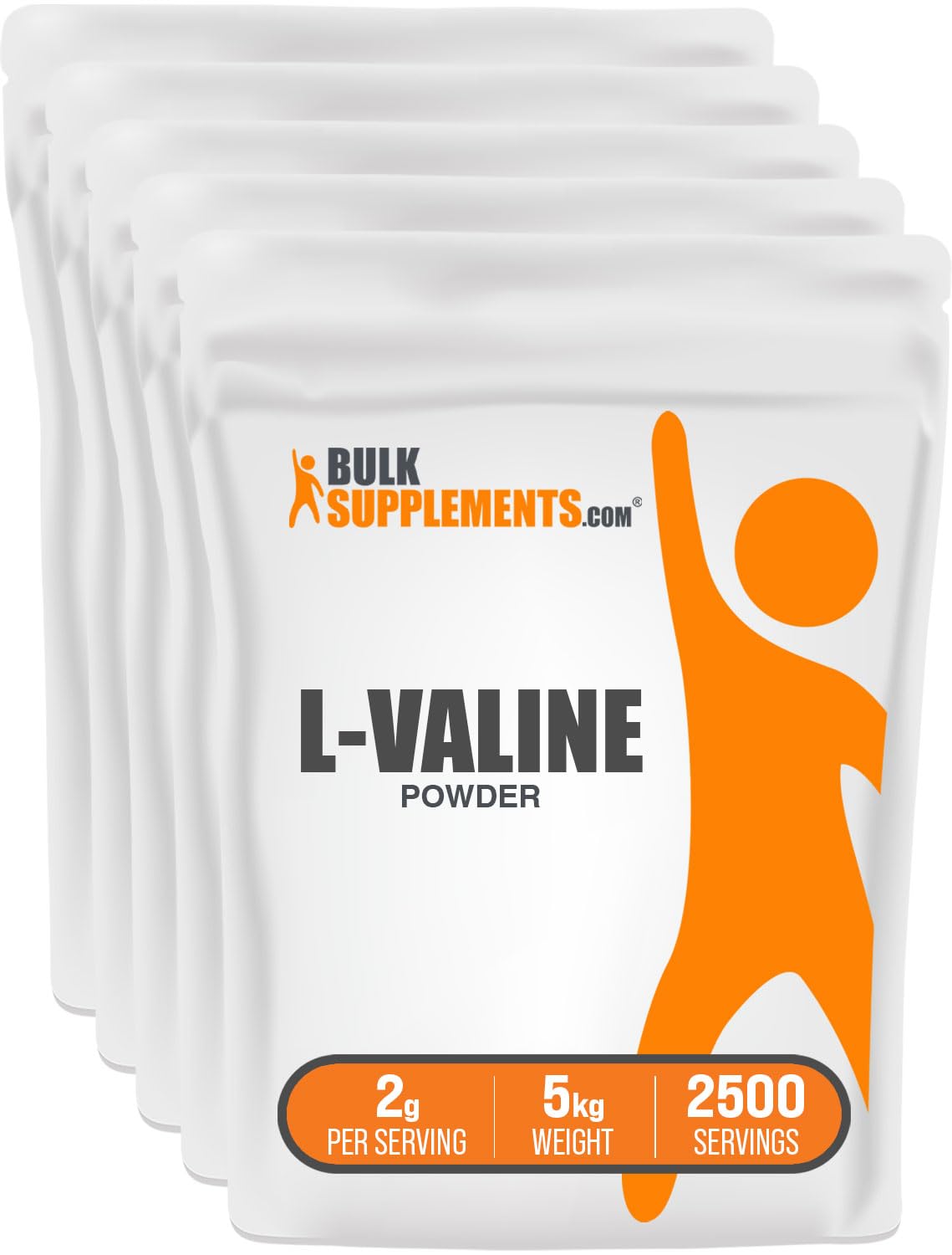 BulkSupplements L-Valine Powder 176.37
