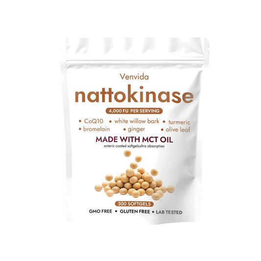 EILTEAU Vitalynlab Nattokinase 4,000 FU 7-in-1 Supplement Softgels 300