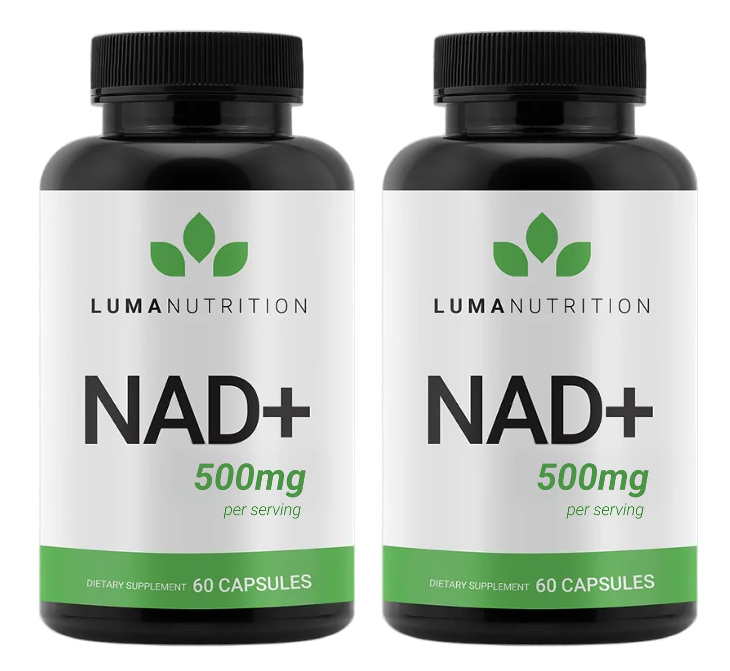 Luma Nutrition NAD+ Supplement 1000mg (500mg per Capsule) Capsules 120