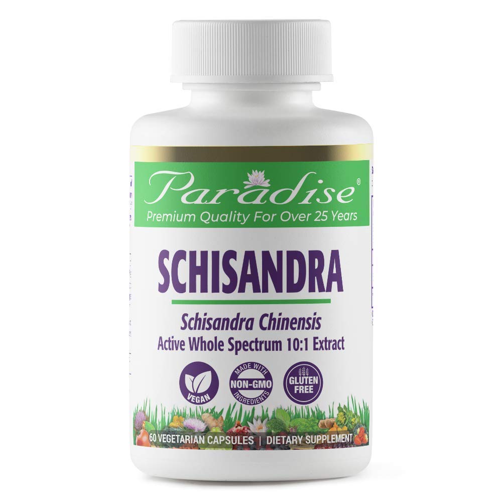 Paradise Herbs Schisandra 60 Capsules