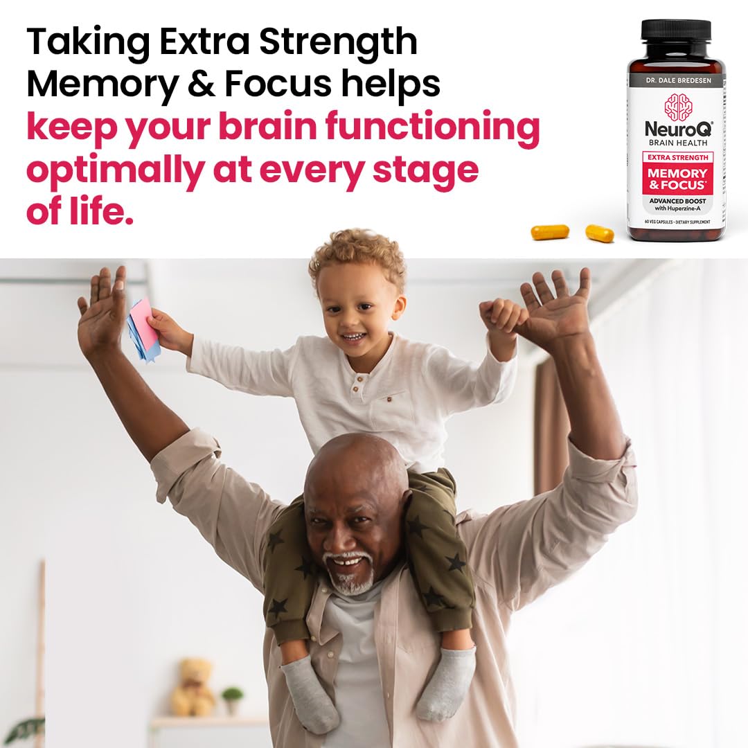LifeSeasons NeuroQ Memory & Focus Extra Strength 60 Capsules