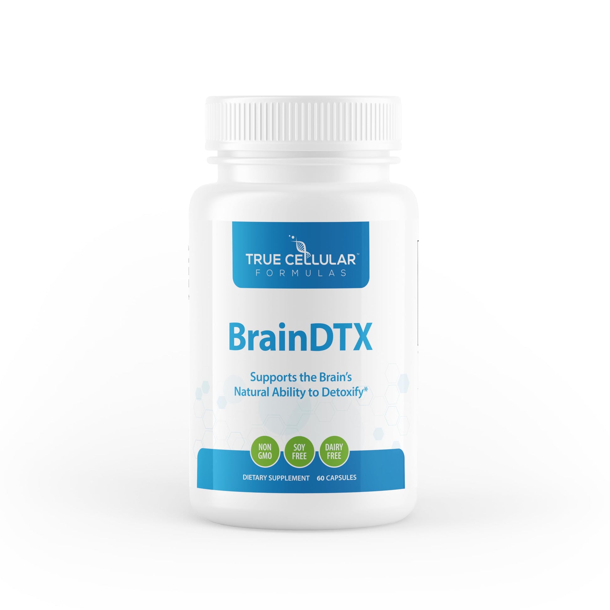 True Cellular Formulas BrainDTX 60 Capsules