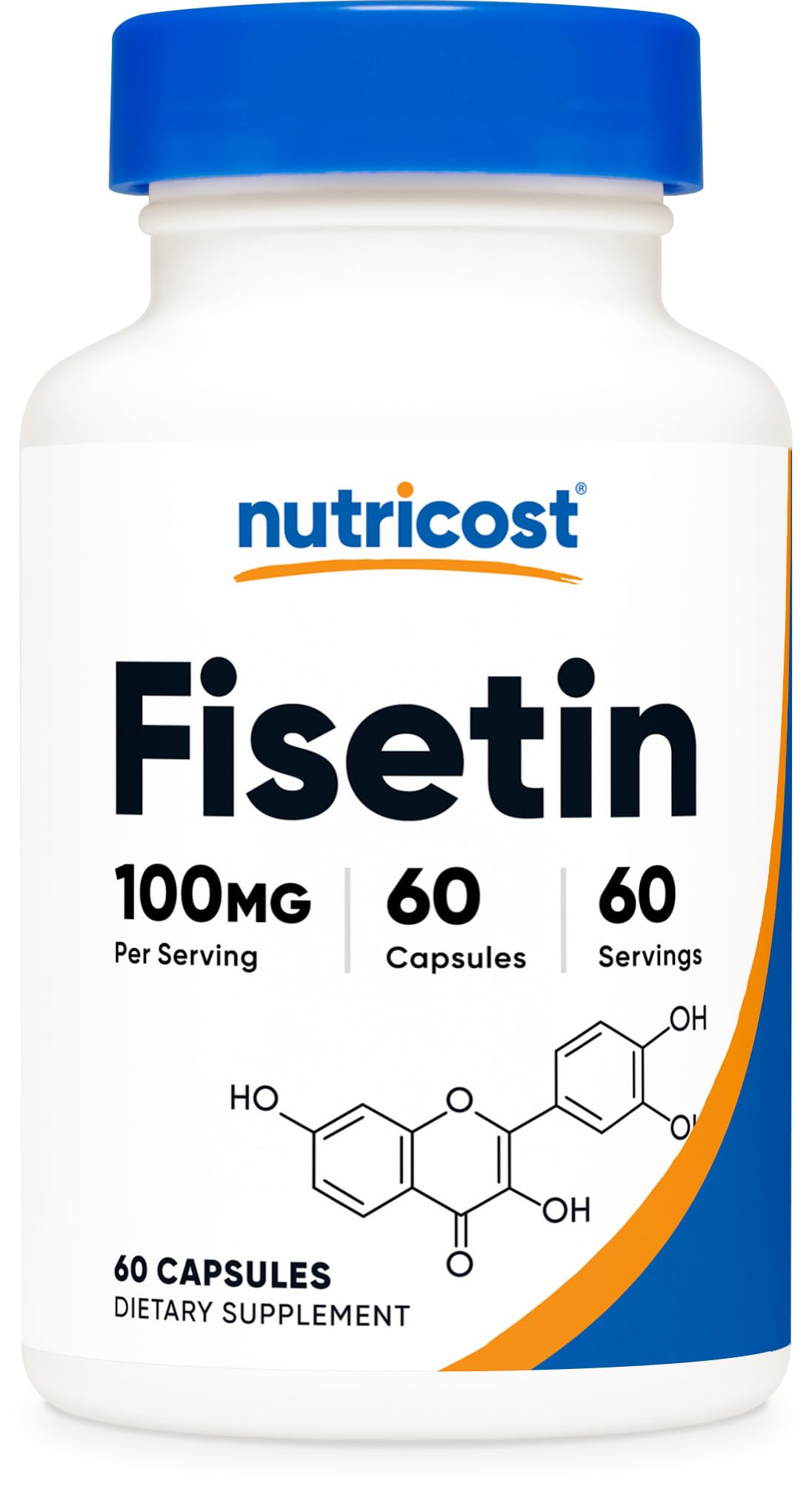 Nutricost Fisetin 100mg Capsules, 60 Count