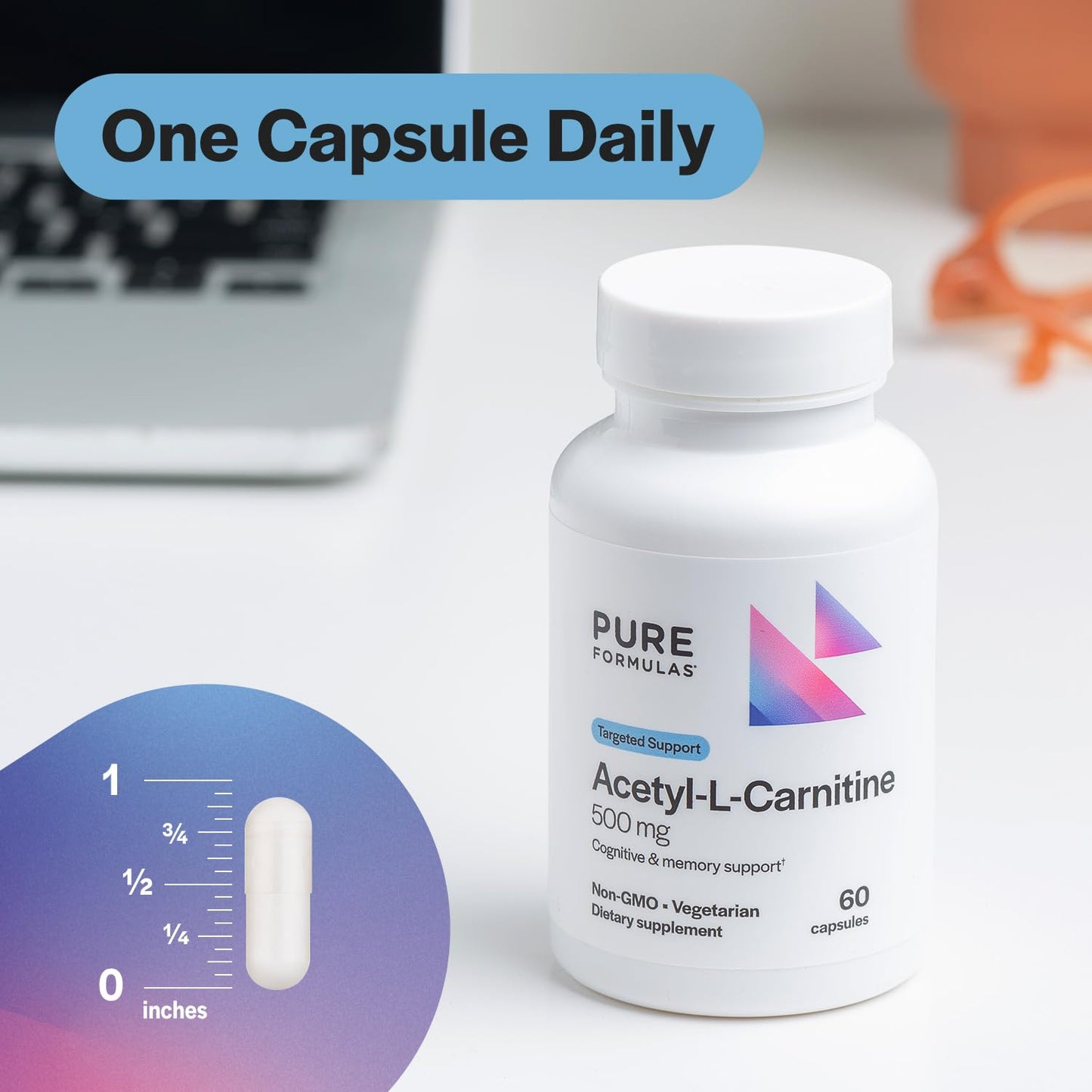PureFormulas Acetyl L-Carnitine Capsule 60 Count