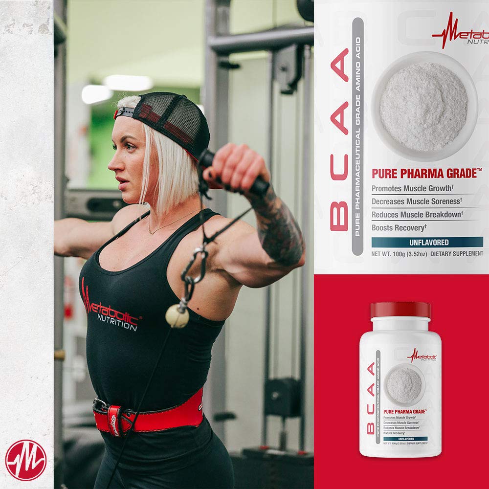 Metabolic Nutrition BCAA Powder 3.5 oz