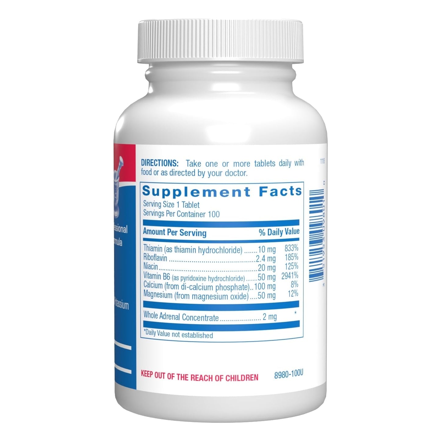 Anabolic Laboratories Calcium Magnesium B6 Supplement 100 Tablets