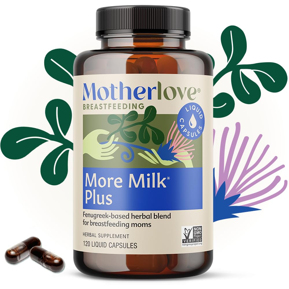 Motherlove More Milk Plus Liquid Capsule 120 Count