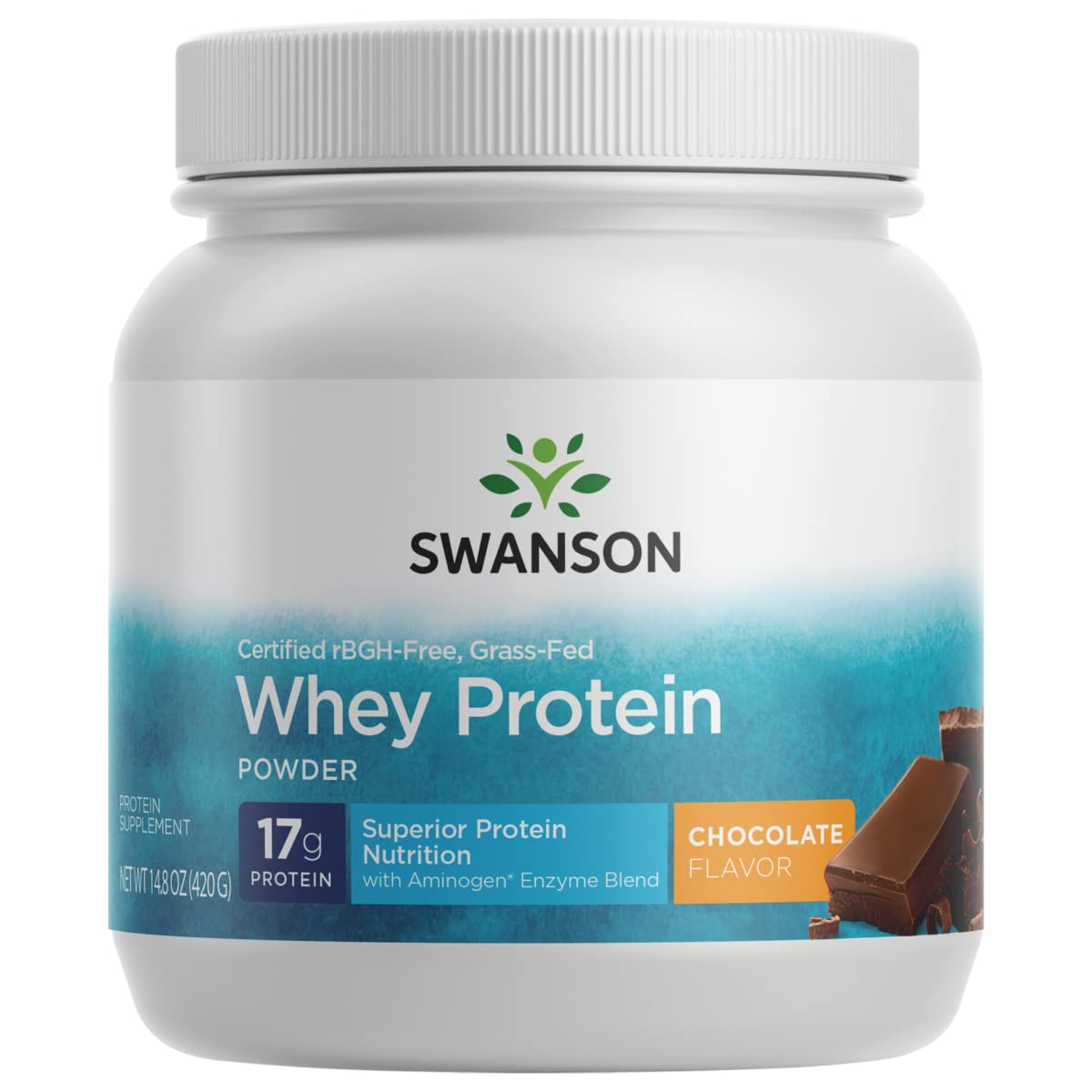 Swanson Ultimate Whey Protein Powder - Chocolate, 14.8 oz