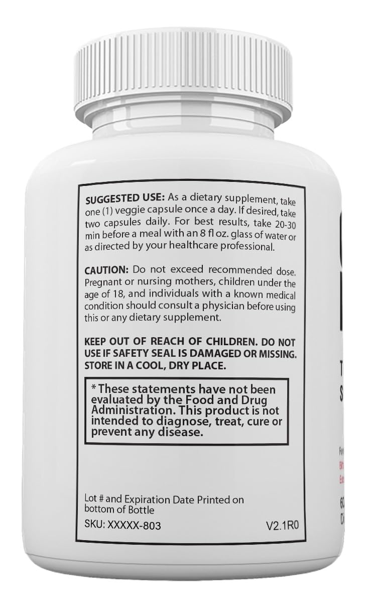 SuppNature GlycoPrime Capsules 60 Count