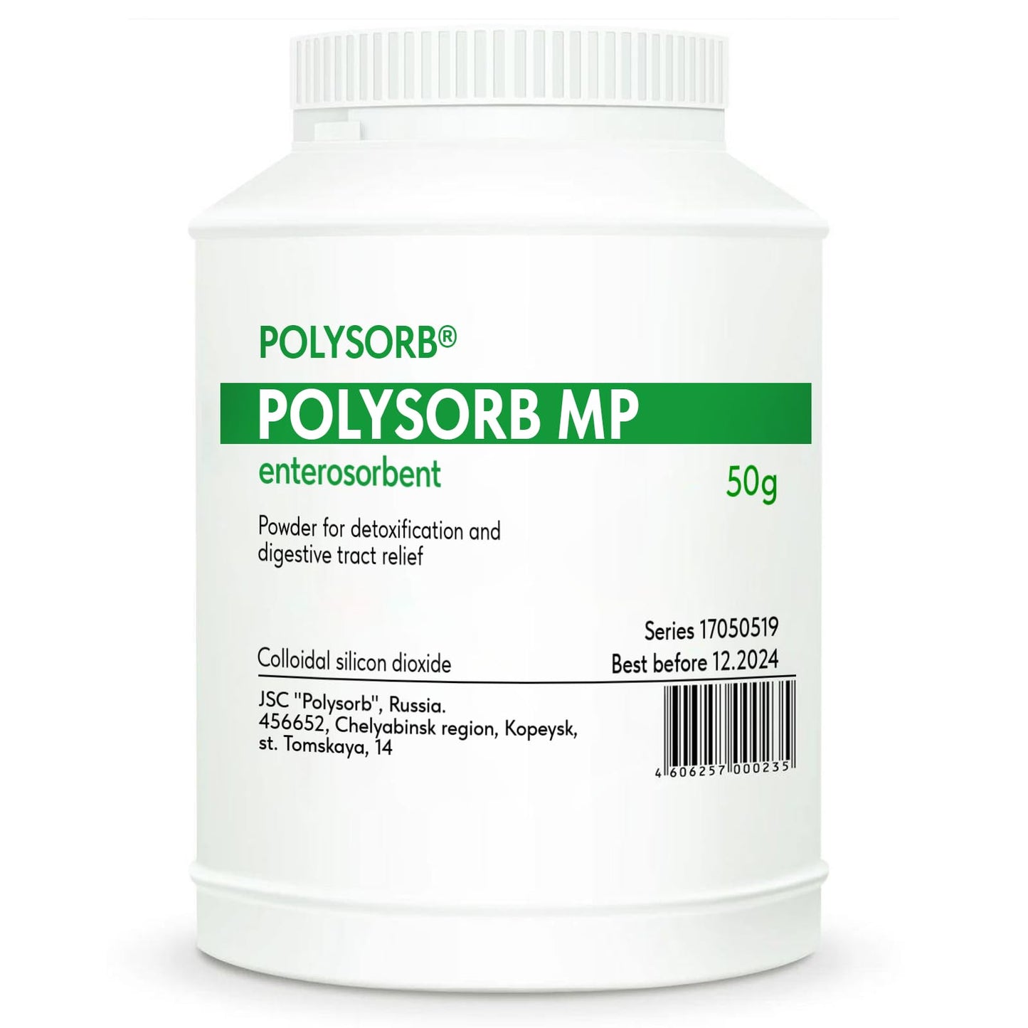 KOVCHEGART Polisorb Polysorb Adsorbente Detox Powder 1.7 oz