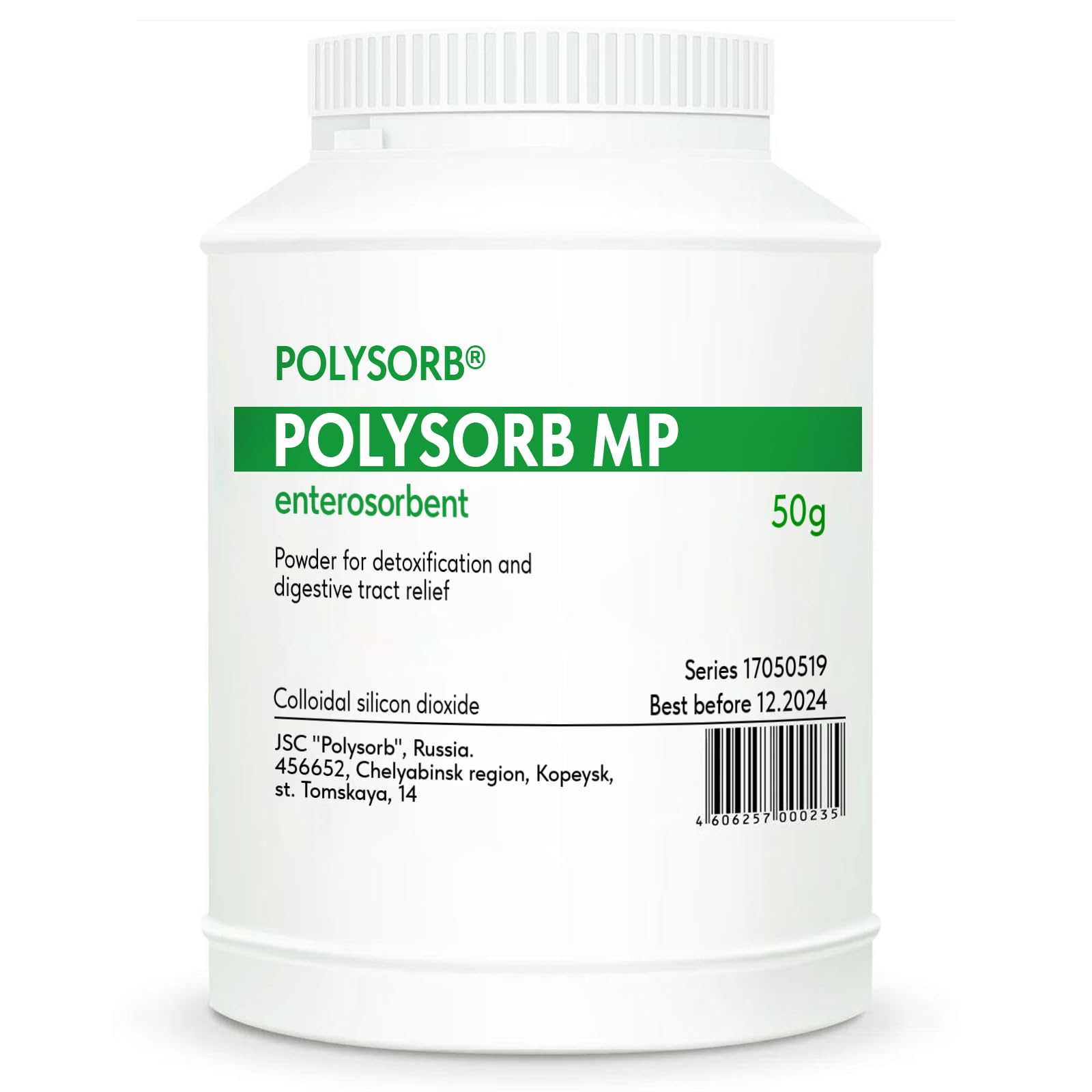 KOVCHEGART Polisorb Polysorb Adsorbente Detox Powder 1.7 oz
