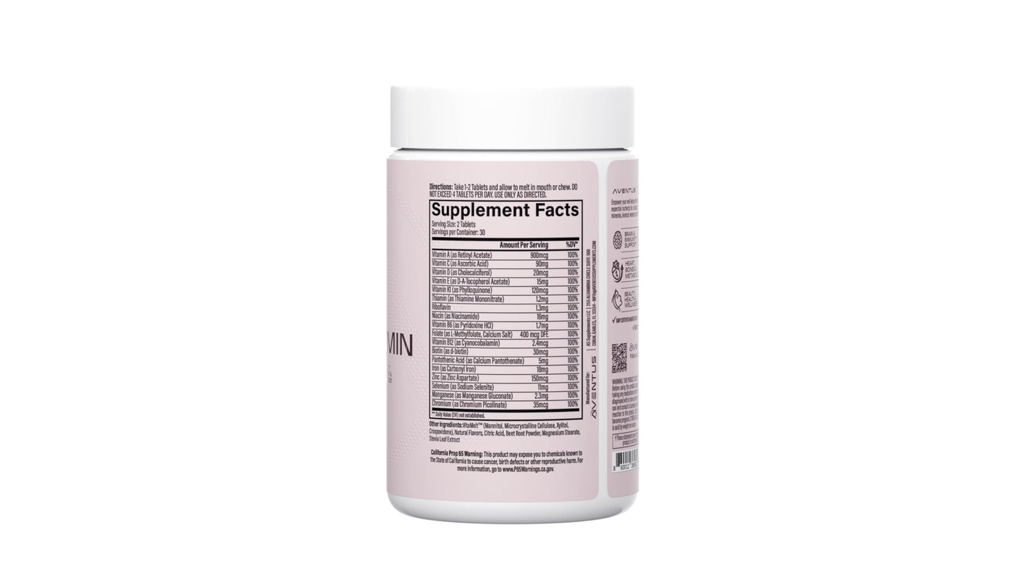 Aventus Women's Multivitamin Tablets 60