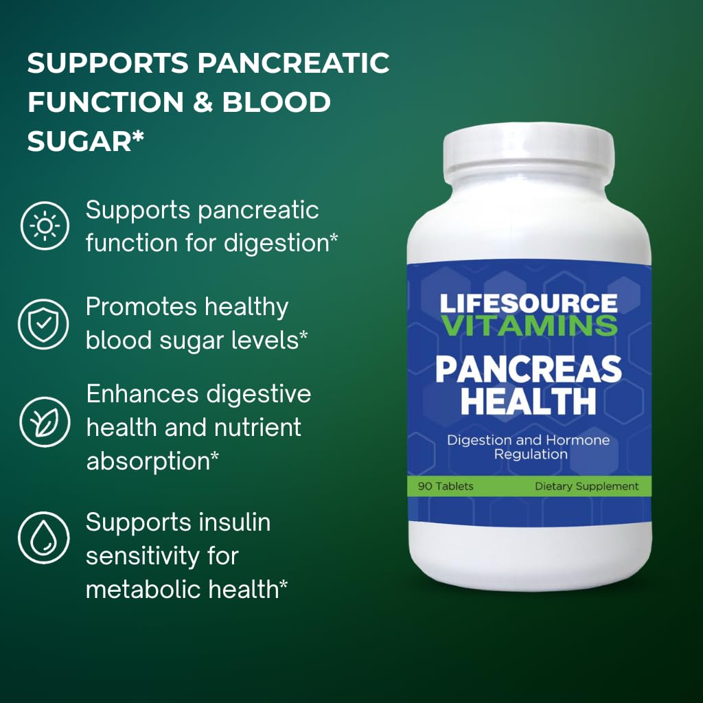 LifeSource Vitamins Pancreas Health Tablet 1 Count