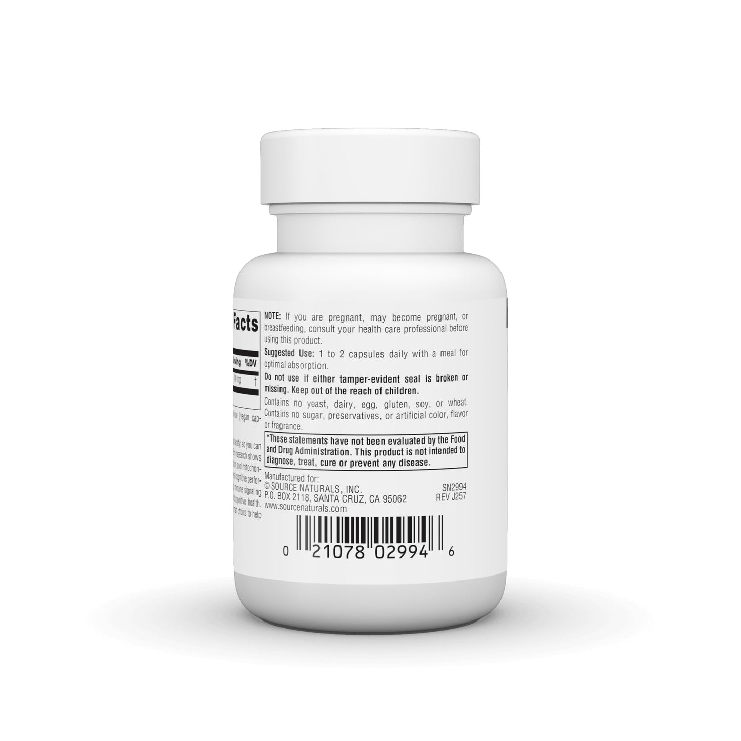 Source Naturals Luteolin 100 mg Capsules, 30 Capsules