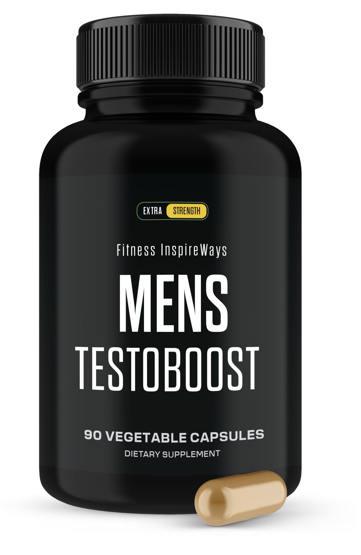 Fitness InspireWays Mens Testboost Max, 90 Capsules