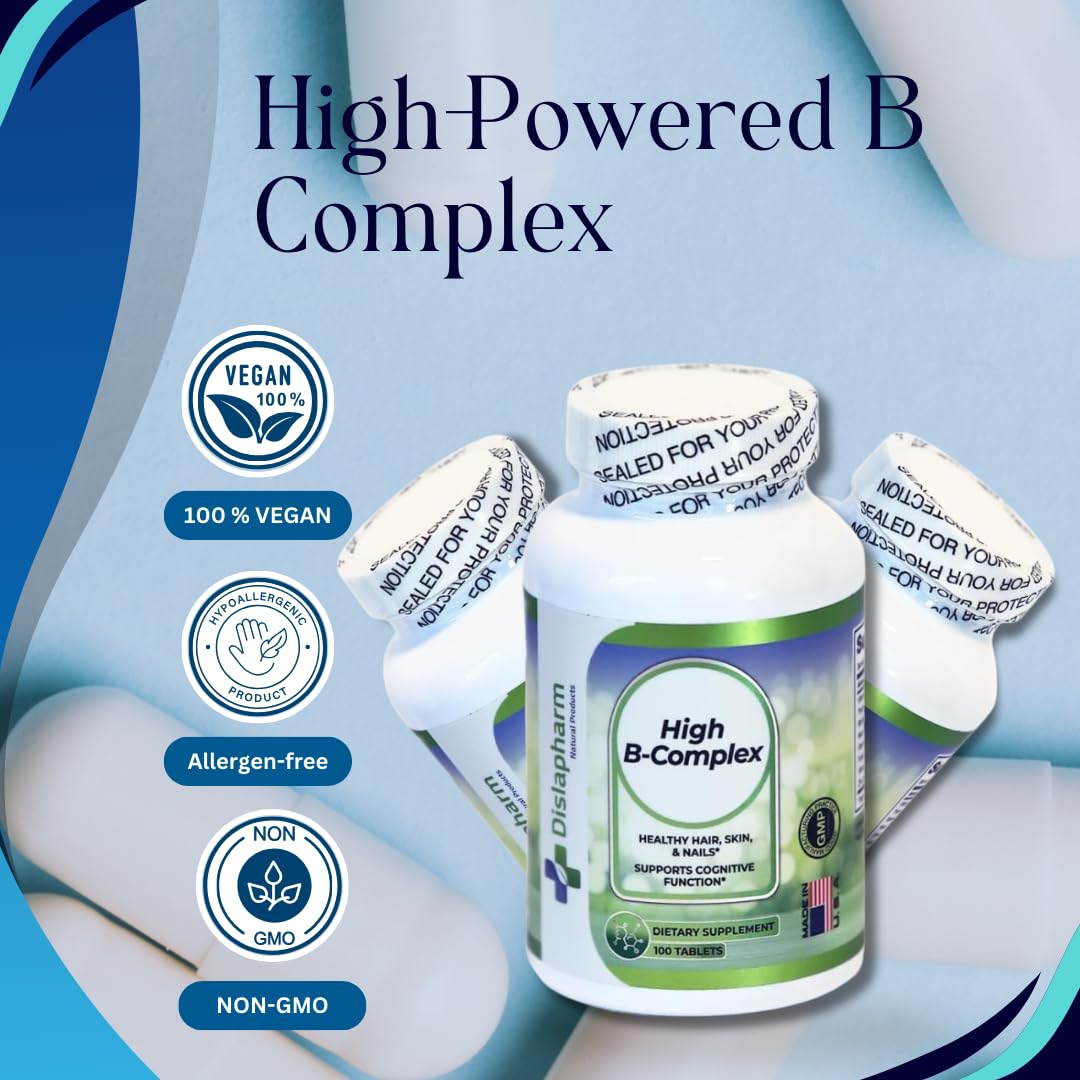 Dislafarm Vitamin B Complex Tablets, 100 Count