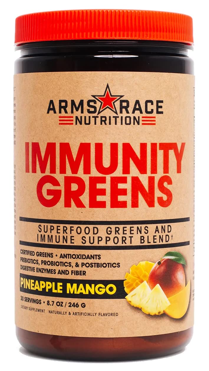Arms Race Nutrition Immunity Greens Powder 9.2 oz