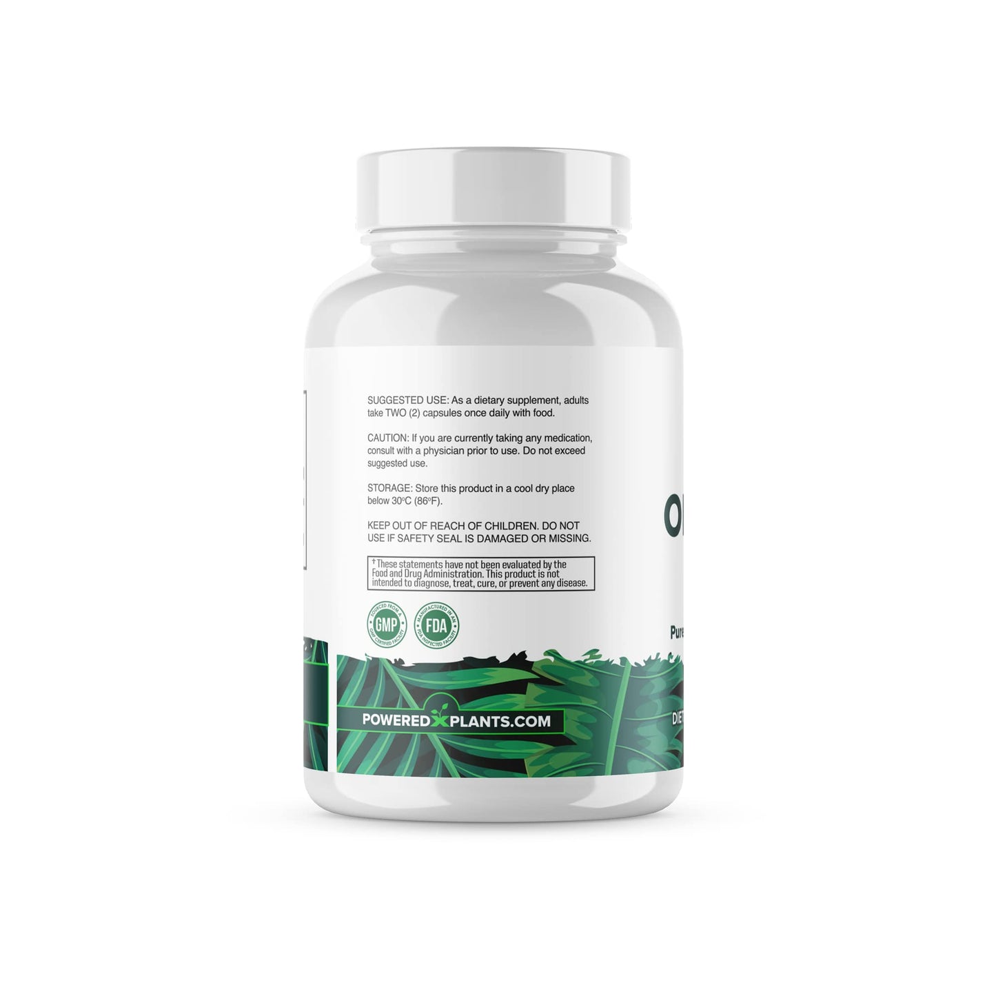 POWERED X PLANTS Onion Bulb Extract 1000mg Pure All Natural Onion (Allium Cepa) Dried Bulb 120 Capsules