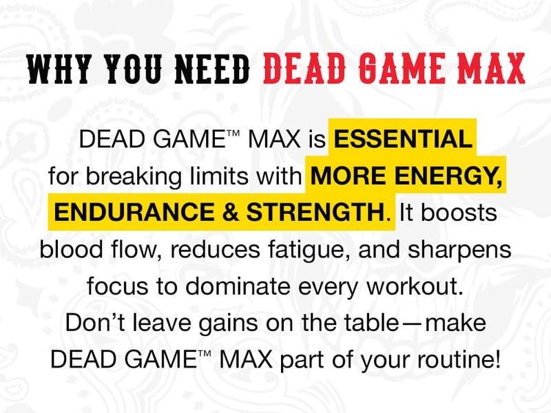 STRENGTH CARTEL Deadgame v2.0 - Island Punch Powder 14.8151 Ounces