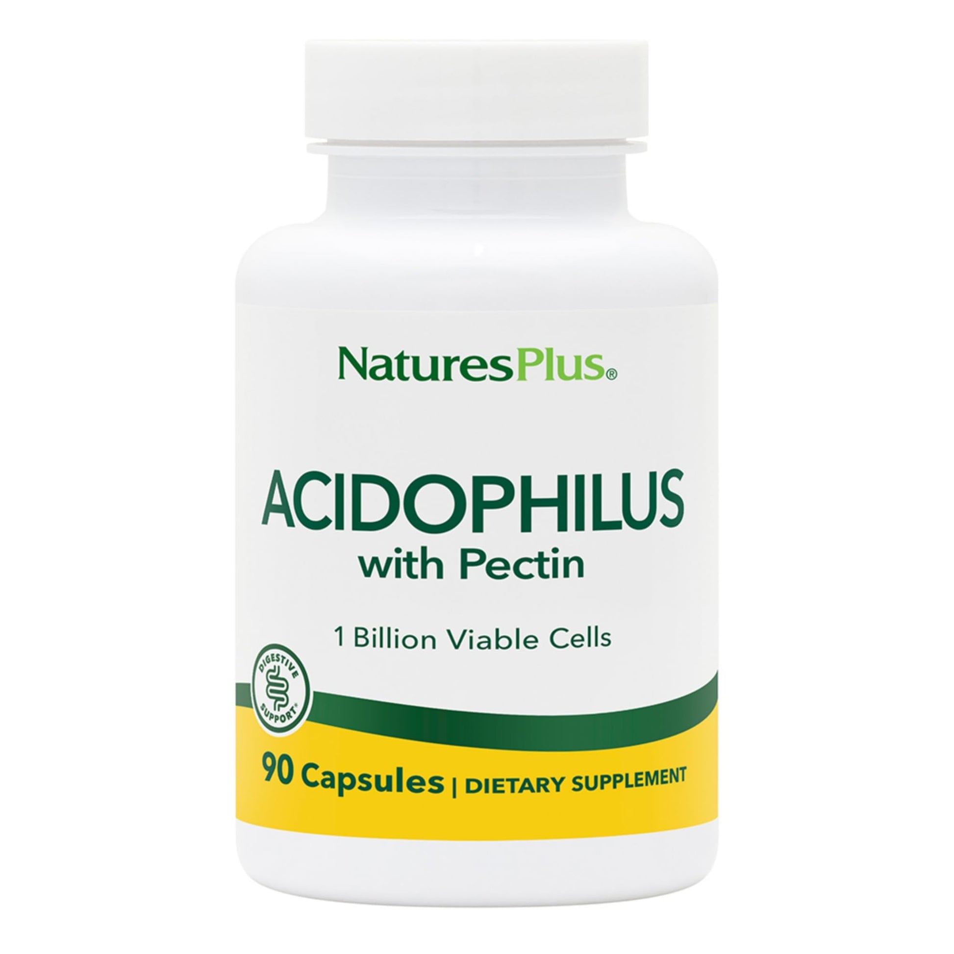 NaturesPlus Acidophilus with Pectin Capsule 90 Count