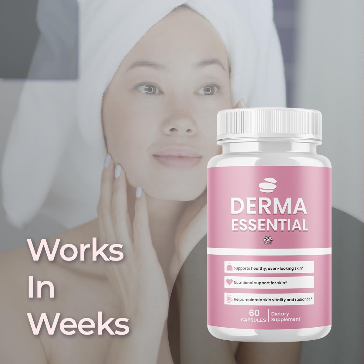 MJO Derma Essential Capsules 180 Capsules