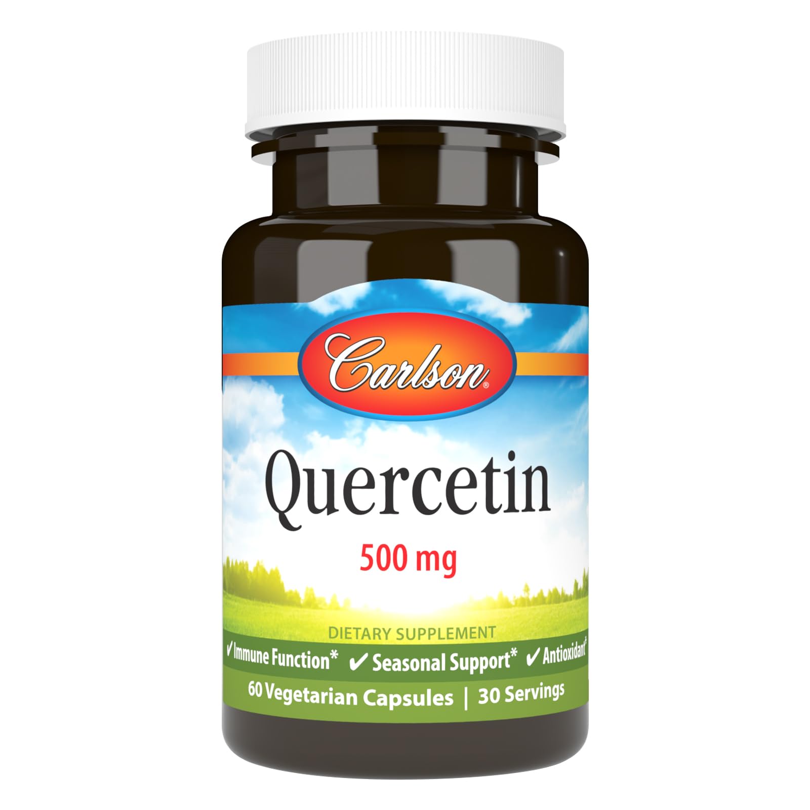 Carlson Quercetin 500 mg Capsules, 60 Count