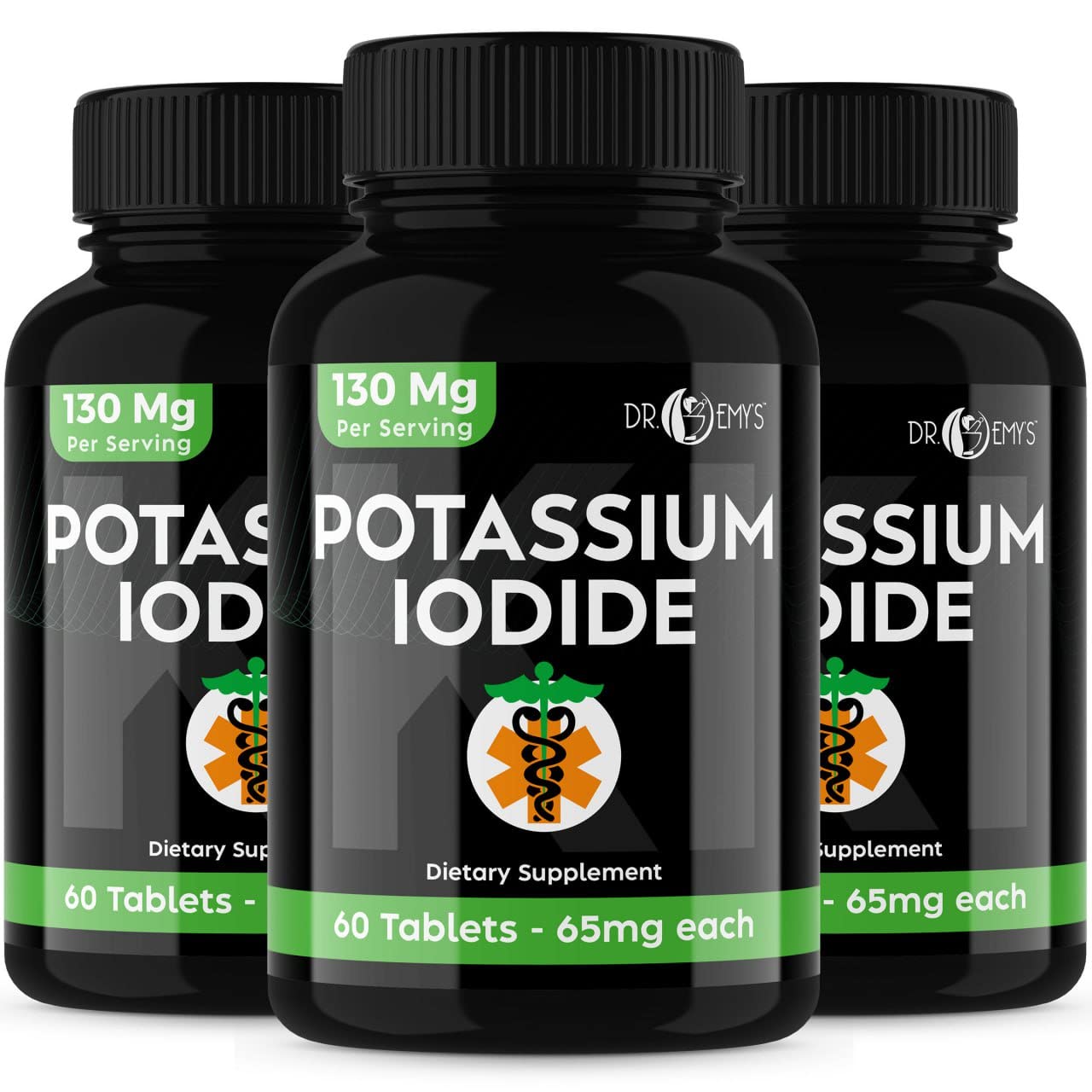 Dr. Emy's Potassium Iodide Tablets, 180 Tablets