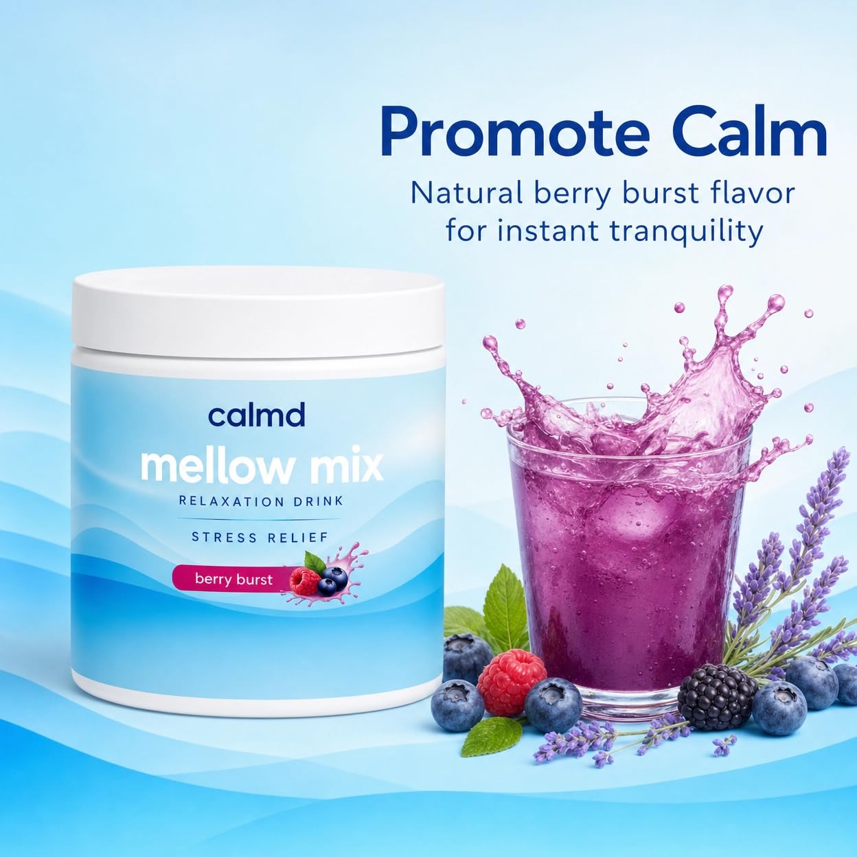 VOKIMAX Calmd Mellow Mix, Balance Cortisol Naturally for Less Stress 1 Capsule