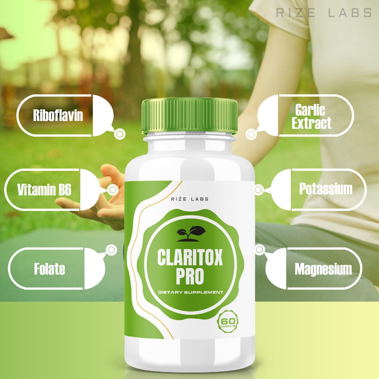 Rize Labs Claritox Pro Capsules 60 Capsules