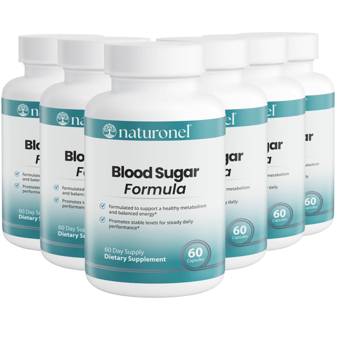 Naturonel Blood Sugar Formula Capsules, 60 Count