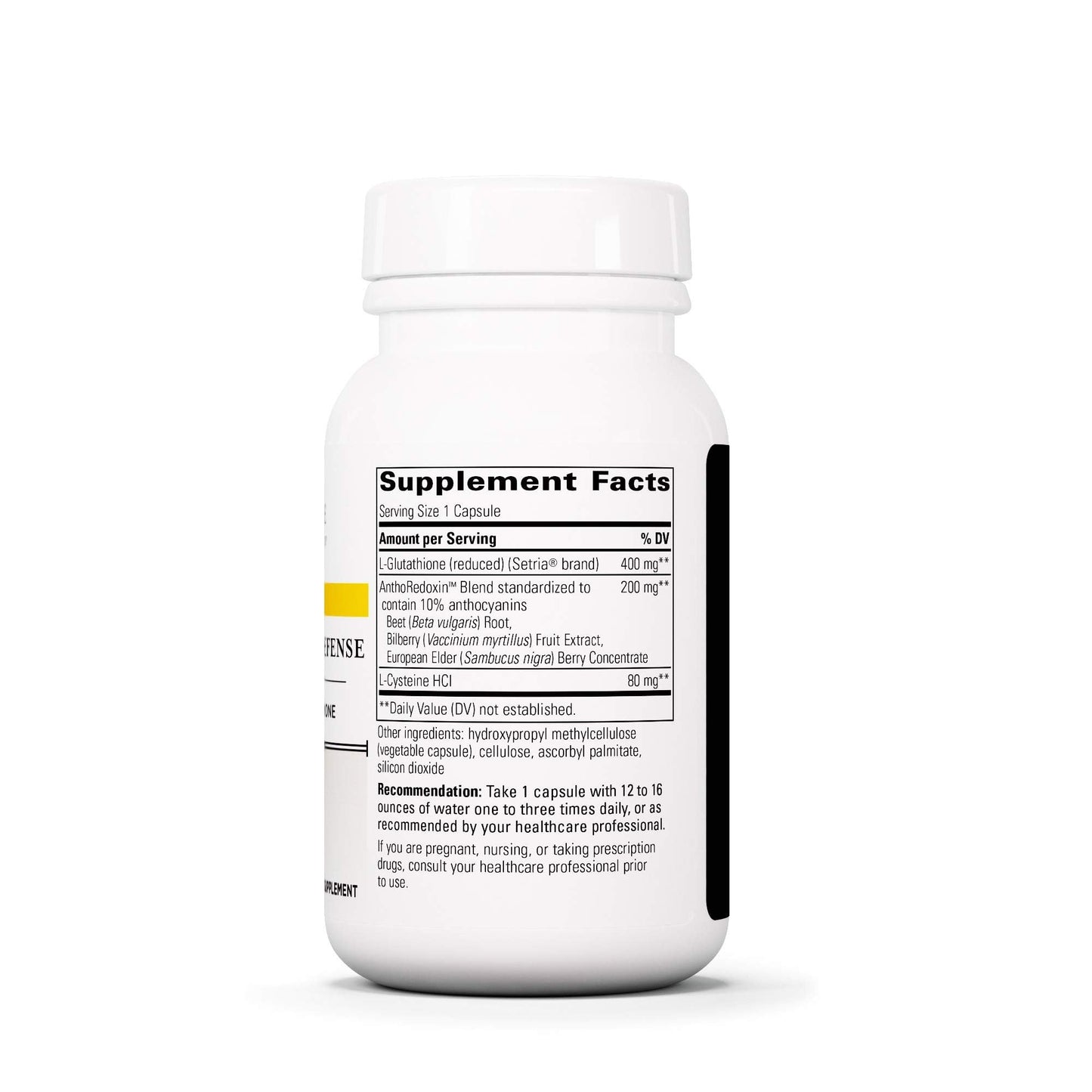 Integrative Therapeutics Glutathione Cell Defense Capsules, 60 Count