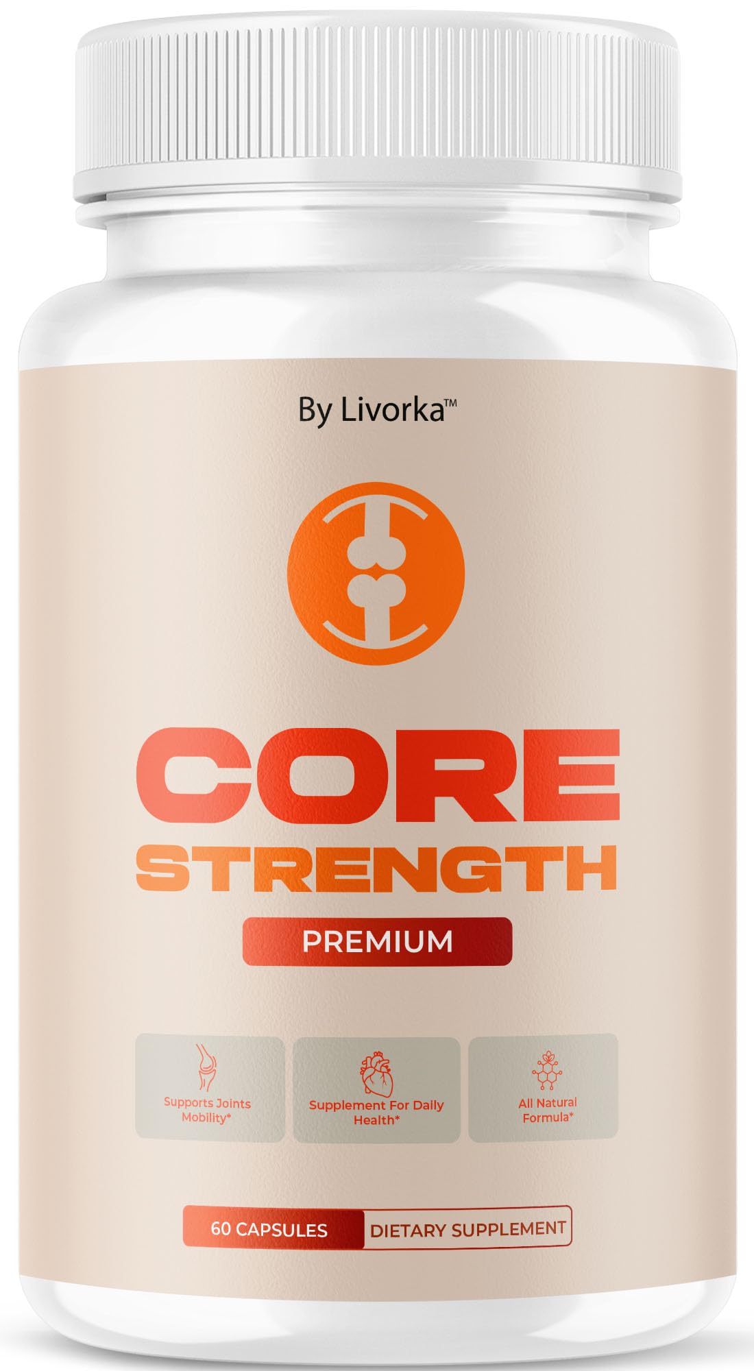 LIVORKA Core Strength Capsule 60 Count