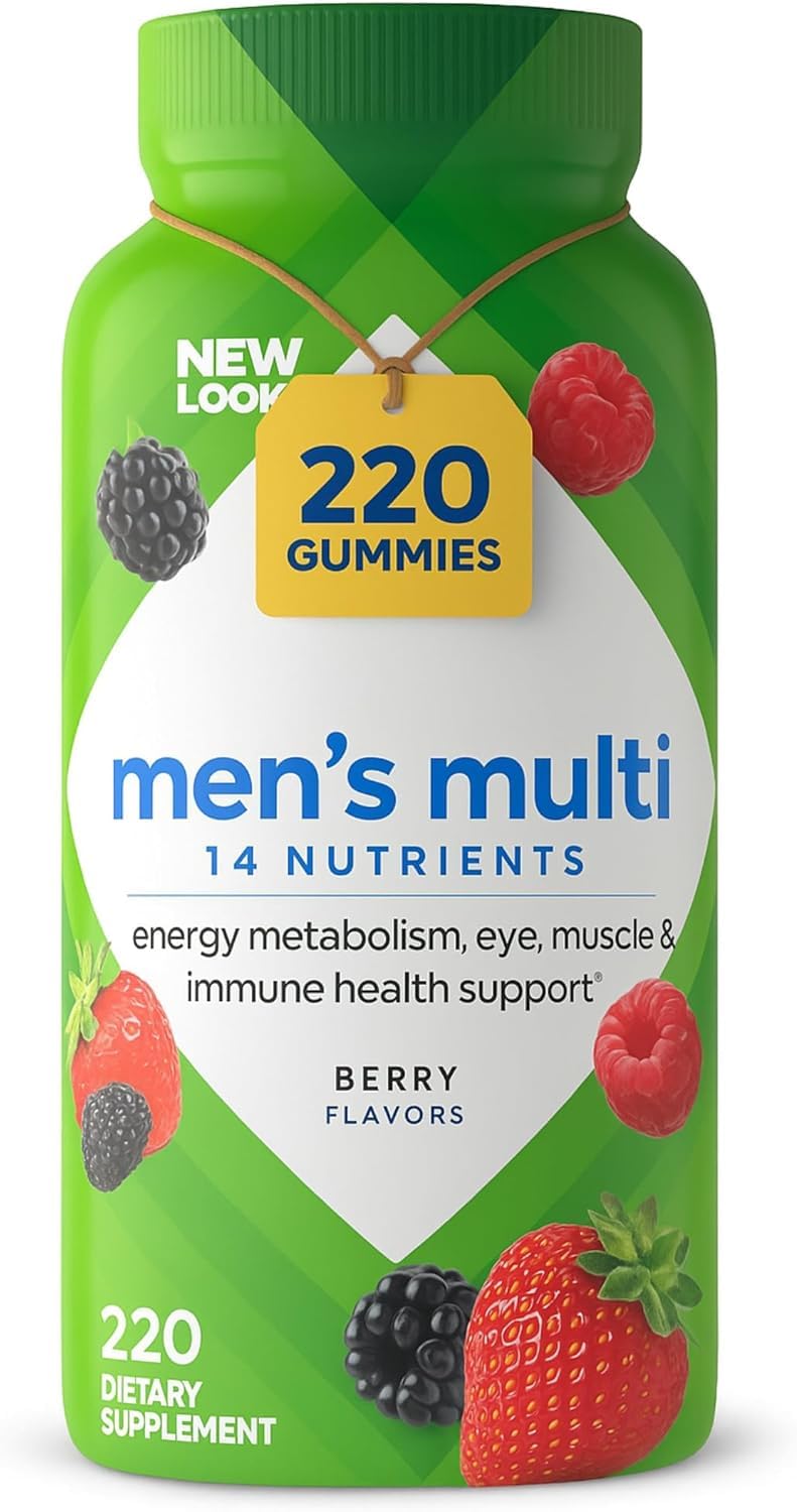 Generic Vita Men's Adult Gummy Multivitamin Supplement for Men 220 Count