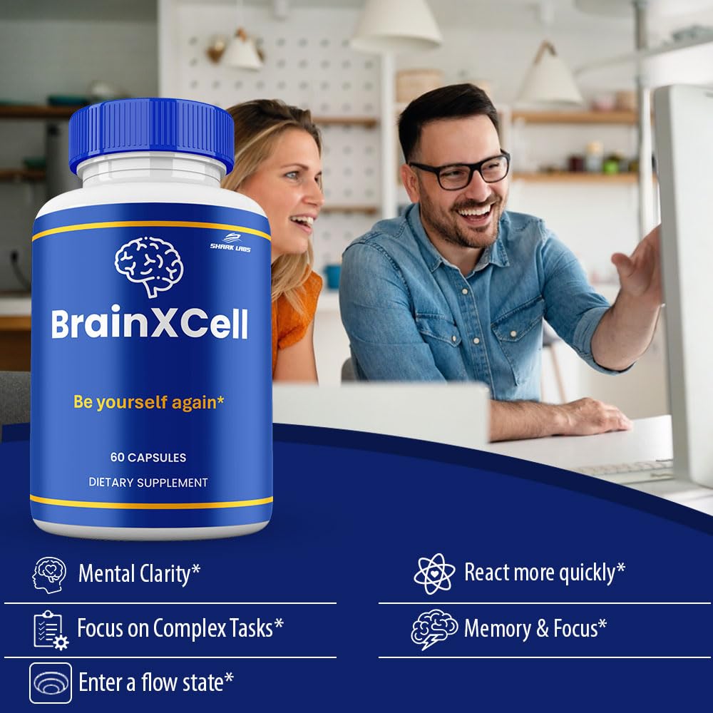 Shark Labs BrainXCell Capsule 60 Count