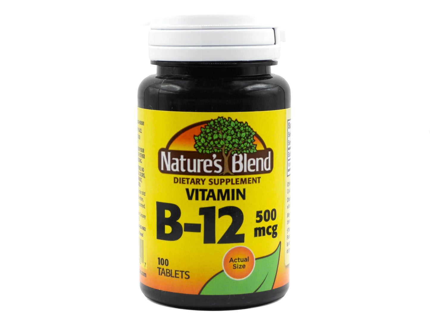 Xllent Nature's Blend Vitamin B-12 500 mcg Tablet, 100 Tablets