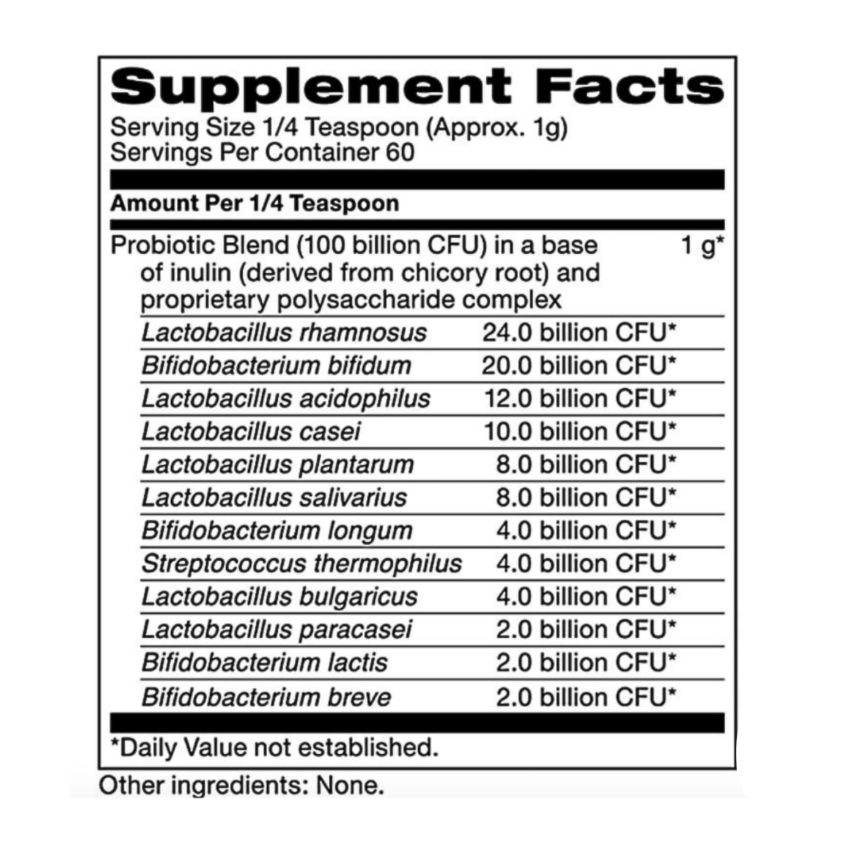 SFI Health Ther-Biotic Complete Probiotic Powder - 100 Billion CFU - Men's and Women's Probiotics for Digestive Health & Immune Support - Dairy-Free, Hypoallergenic 2.25 Ounce