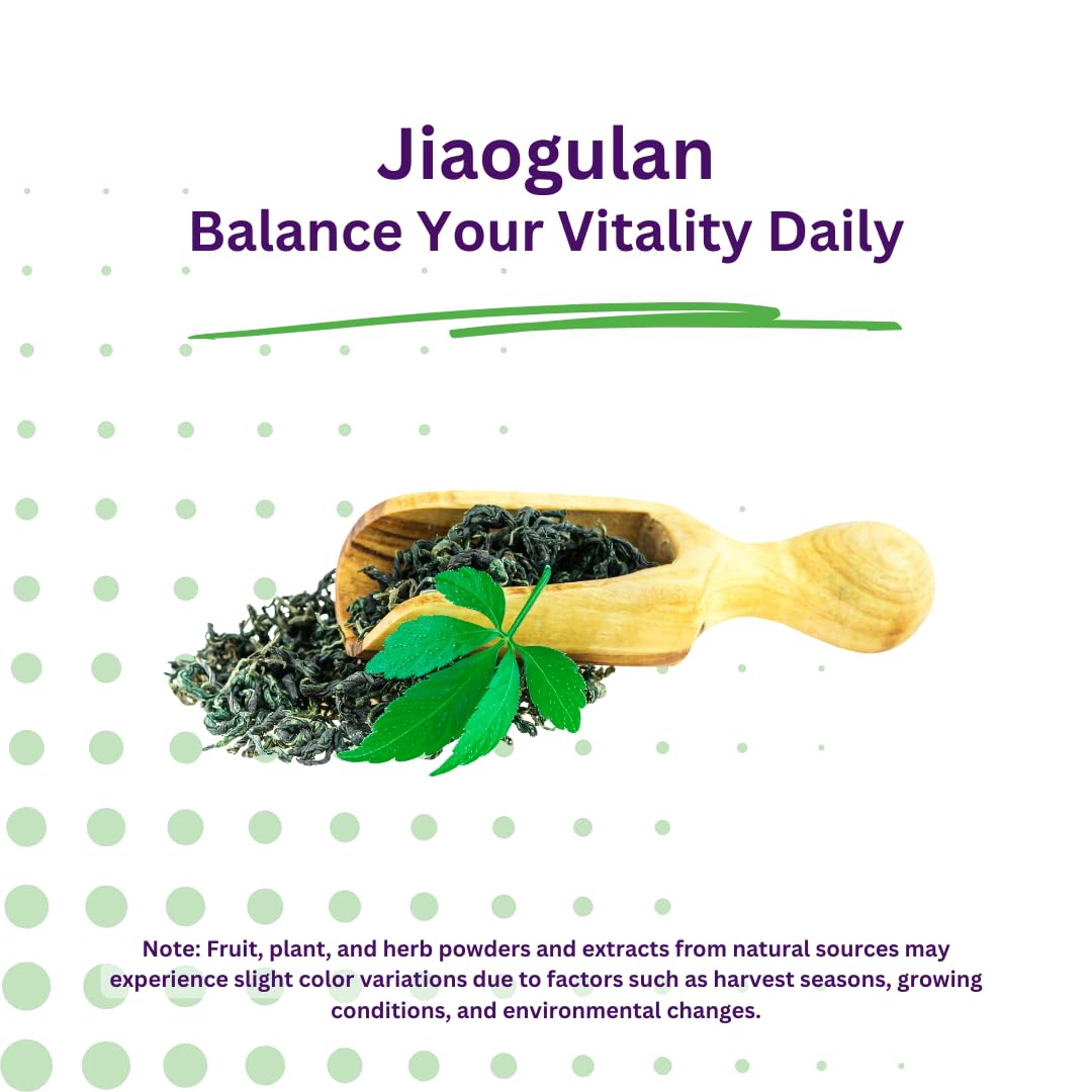 Paradise Herbs Jiaogulan Active Whole Spectrum Capsules 60