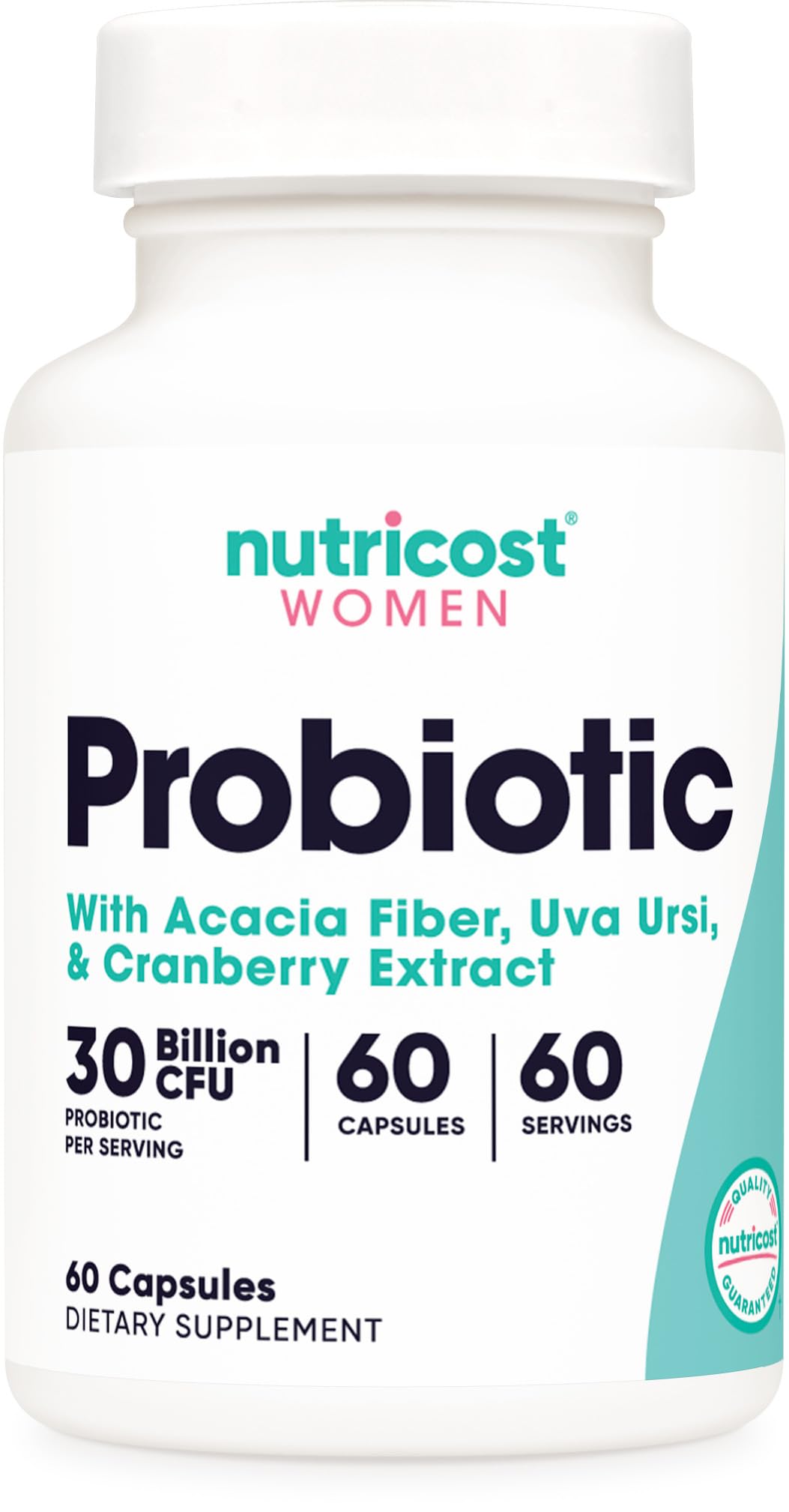 Nutricost Probiotic for Women 30 Billion CFU 60 Capsules