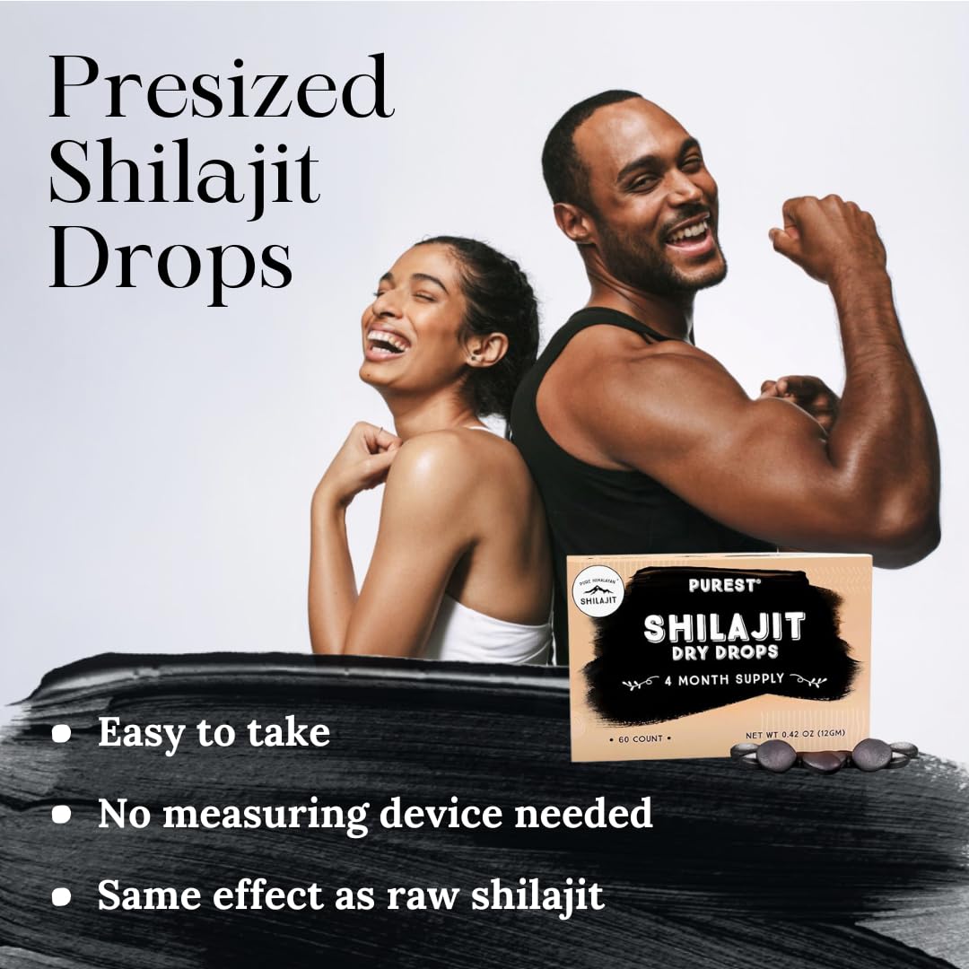 Pure Himalayan Shilajit Shilajit Tablet 60 Count