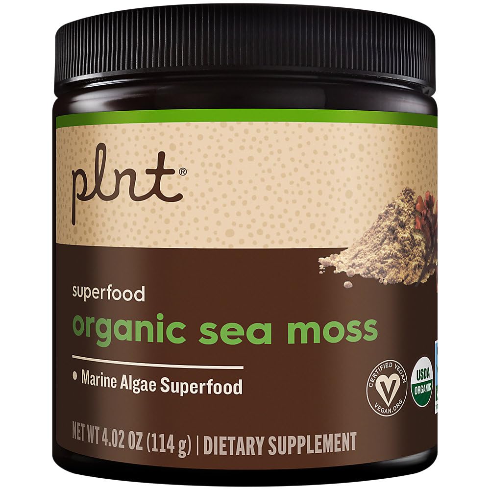 plnt Organic Sea Moss Powder, 4.02 oz