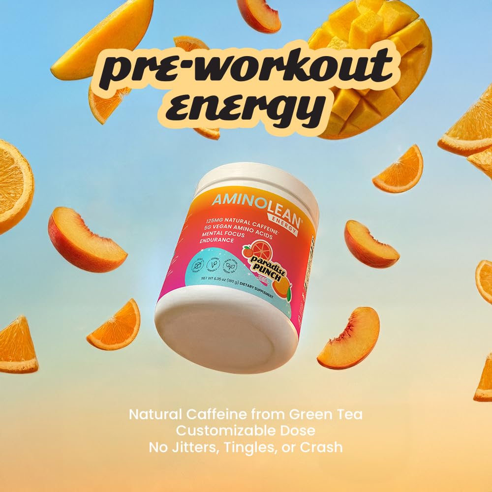 RSP NUTRITION AminoLean Pre Workout Powder 6.35