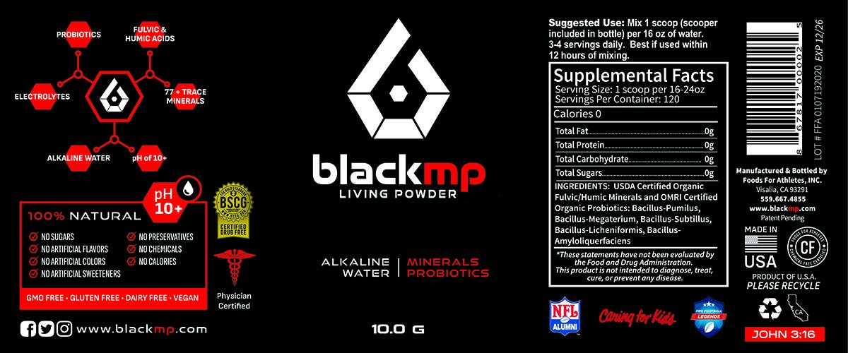 BlackMP Living Powder Powder 1.05 oz