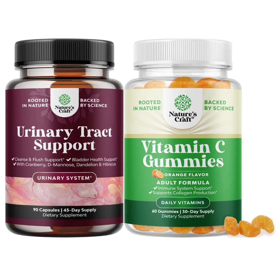 Natures Craft D Mannose for Urinary Tract Health for Women, 150 Capsules