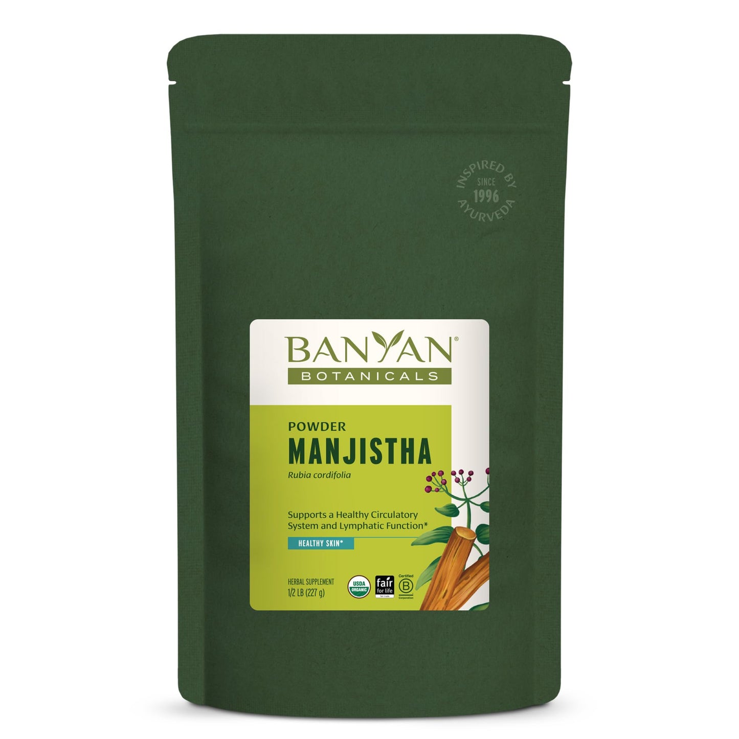 Banyan Botanicals Manjistha Powder, 8 Ounces